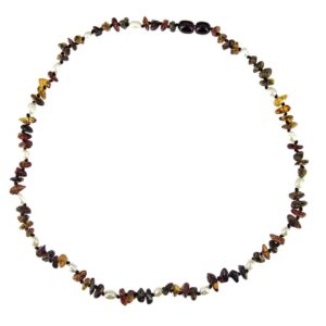 Barok İncili Cips Yetişkin Kehribar Kolye