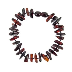 Yetişkin Kahve Kehribar Bileklik