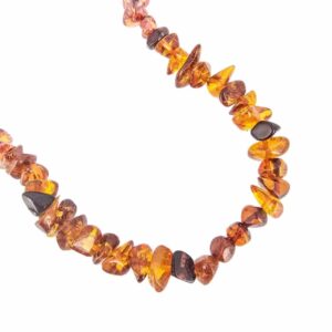 5 MM Kırık Kahve Dizi Kehribar