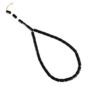 8x12 MM Silindir Kesme Kehribar Tesbih