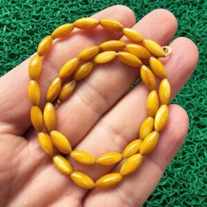 Arpa Turuncu Sedef Taşı 5x10 MM