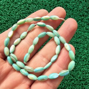 Arpa Yeşil Sedef Taşı 5x10 MM