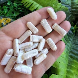 Dikdörtgen Doğal İnci 8x20 MM