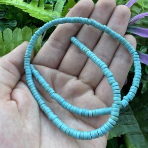 Disk Firuze Turkuaz Taşı 4MM