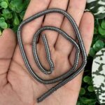 Disk Füme Hematit Taşı 4x1 MM