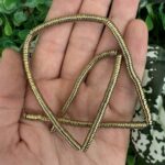 Disk Soft Gold Hematit Taşı 4x1 MM