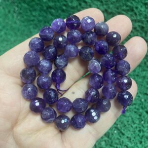 Faset Küre Ametist Taşı 10 MM