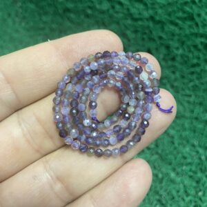 Faset Küre Ametist Taşı 3 MM