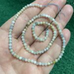 Fasetli Küre Amazonit Taşı 3 MM