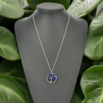 Hayat Ağacı Lapis Taşı Kolye