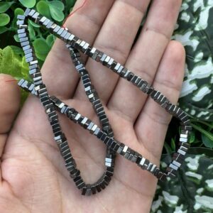 Kare Füme Hematit Taşı 4x2 MM