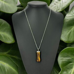 Kedi Patisi Kaplan Gözü Kolye