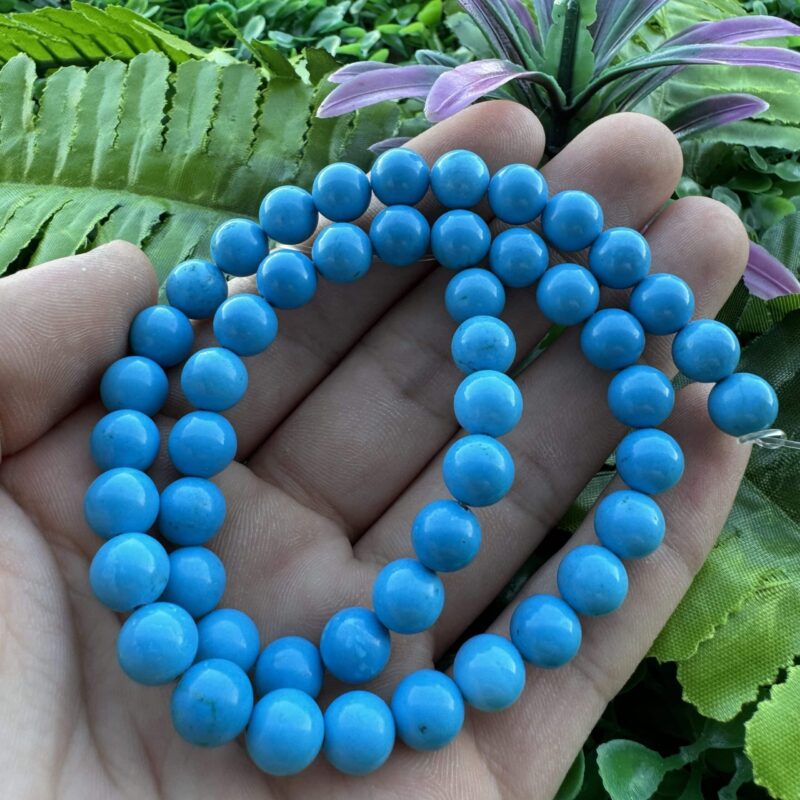 Koyu Küre Turkuaz Taşı 8 MM