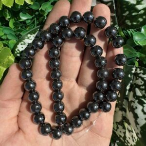 Küre Füme Hematit Taşı 10 MM