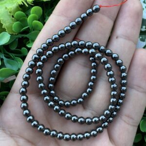 Küre Füme Hematit Taşı 4 MM