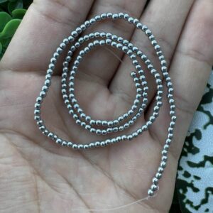 Küre Gümüş Hematit Taşı 2 MM