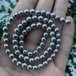 Küre Gümüş Hematit Taşı 6 MM