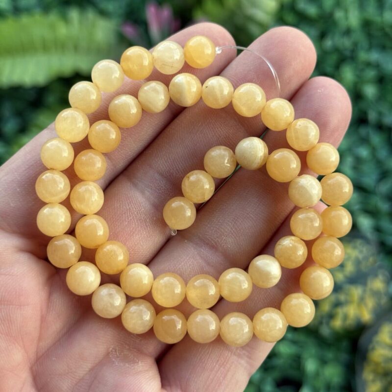 Küre Kalsit Taşı 8 MM Küre Kalsit Taşı 8 MM