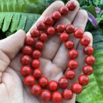 Küre Kırmızı Turkuaz Taşı 10 MM