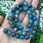 Küre Koyu Mavi Akik Taşı 10 MM