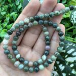 Küre Koyu Yeşil Akik Taşı 6MM