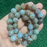 Küre Mavi Akik Taşı 12 MM