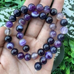 Küre Mor Akik Taşı 10 MM