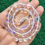 Küre Şeffaf Termal Kuvars Taşı 8 MM