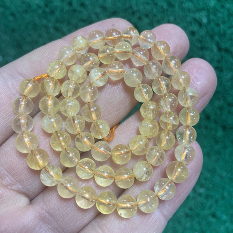 Kure Sitrin Tasi 6 Mm 2 Kure Sitrin Tasi 6 Mm 2