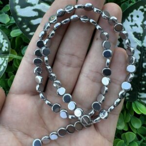 Mercimek Gümüş Hematit Taşı 6 MM