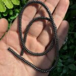 Rondela Füme Hematit Taşı 4x2 MM