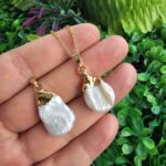 Sarkaç Doğal İnci Kolye 16 MM