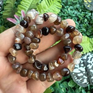 Şekilsiz Kahve Akik Taşı