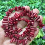 Silindir Cubuk Dogal Mercan Tasi 8 Mm 3