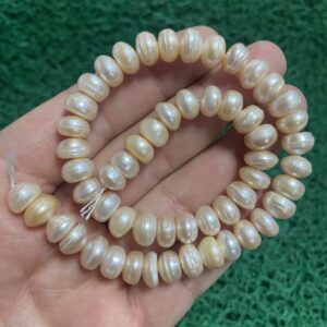 Somon Disk Doğal Gerçek İnci 10 MM