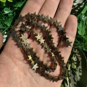 Yıldız Gold Hematit Taşı 8 MM