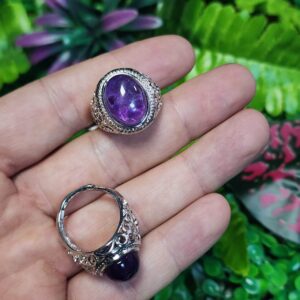 Ametist Taşlı Yüzük