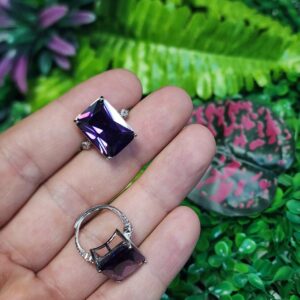 Ametist Taşlı Yüzük