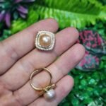 Premium Küre Doğal İnci Yüzük