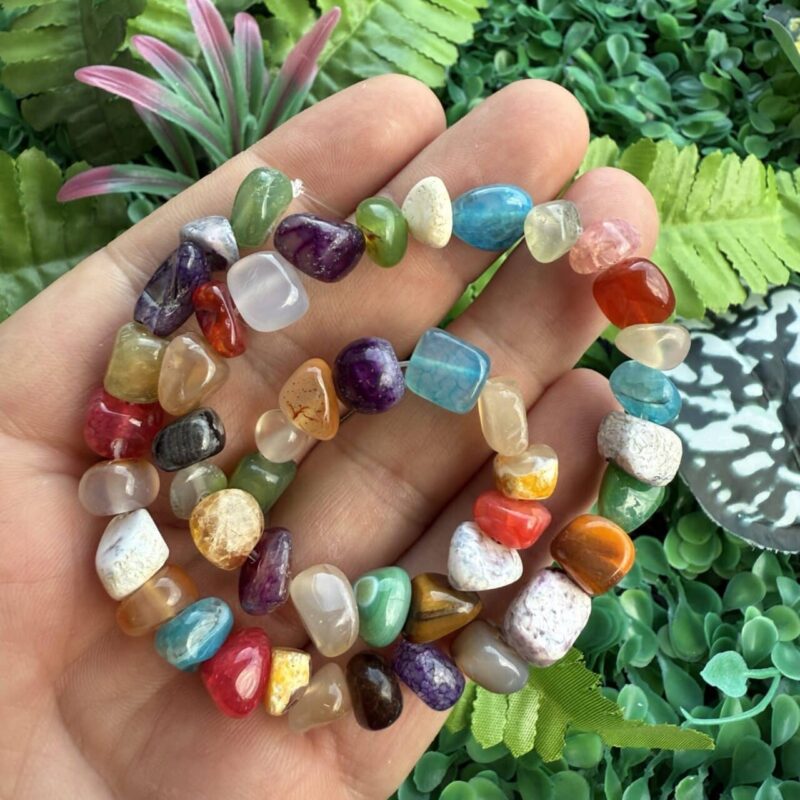 Şekilsiz Çakra Akik Taşı