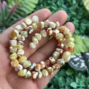 Şekilsiz Sarı Akik Taşı