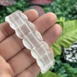 Aaa Bileklik Beyaz Selenit Tasi