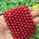 Aaa Fasetli Kure Dogal Mercan Tasi 8 Mm 2