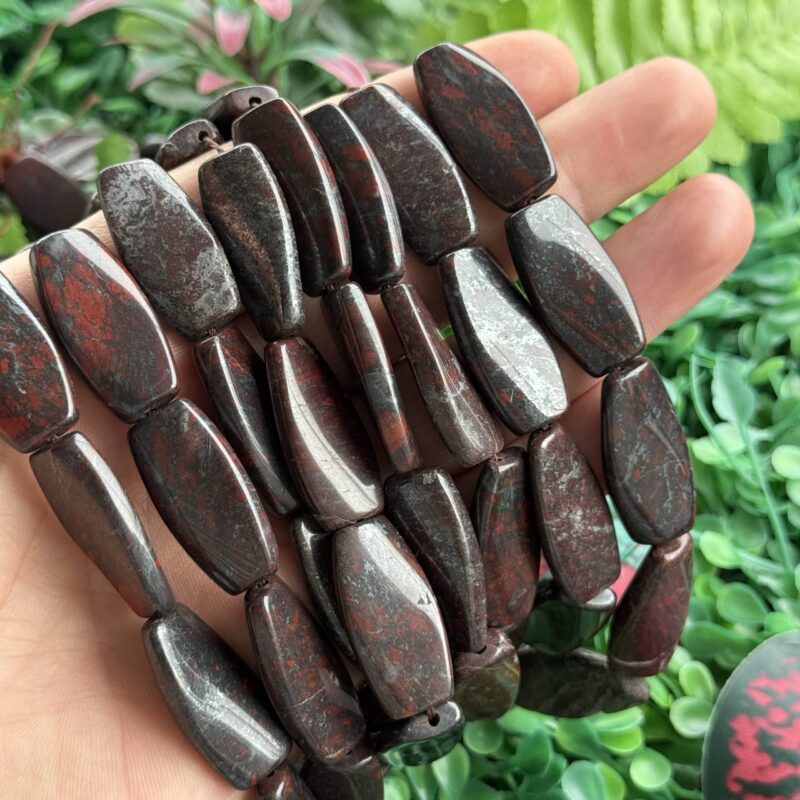 Burgu Brecciated Jasper Tasi 15x30 Mm 2 Burgu Brecciated Jasper Tasi 15x30 Mm 2
