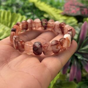 Çilek Kuvars Taşı Bileklik