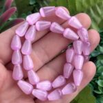 Damla Pembe Selenit Tasi 8x13 Mm Damla Pembe Selenit Tasi 8x13 Mm