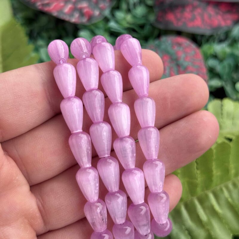 Damla Pembe Selenit Tasi 8x13 Mm 2 Damla Pembe Selenit Tasi 8x13 Mm 2