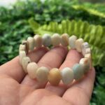 Doğal Amazonit Taşı Bileklik