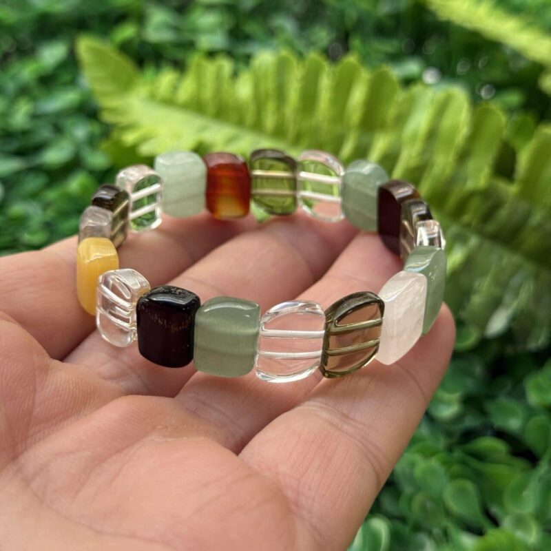 Doğal Çakra Taşları Bileklik Doğal Çakra Taşları Bileklik