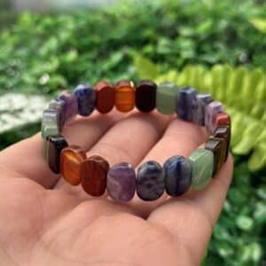 Doğal Çakra Taşları Bileklik